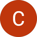 Initial C in red circle